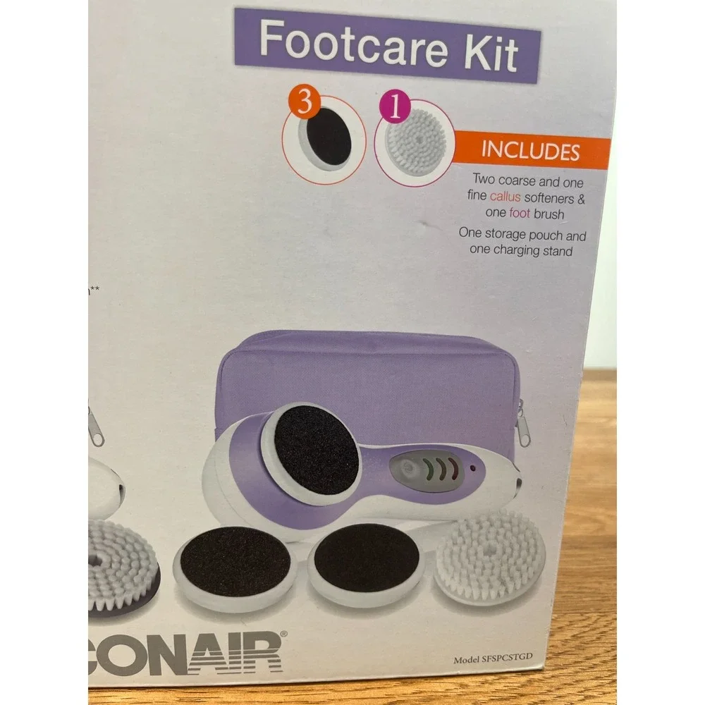 Conair‎ True Glow Sonic Solutions Skincare Kit & Footcare Kit, Facial